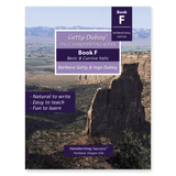 Getty-Dubay Italic Handwriting Series Book F International Edition