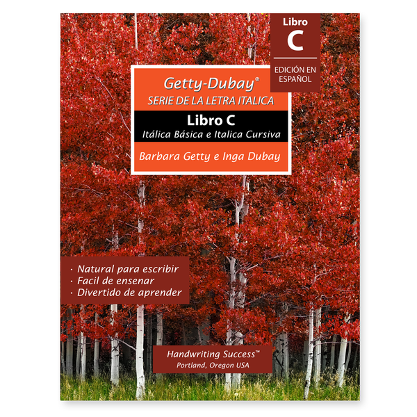 Getty-Dubay Serie de la Letra Itálica Libro C International Edition