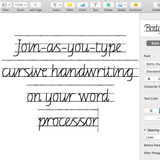 Getty-Dubay Joined Italic Font SAMPLE