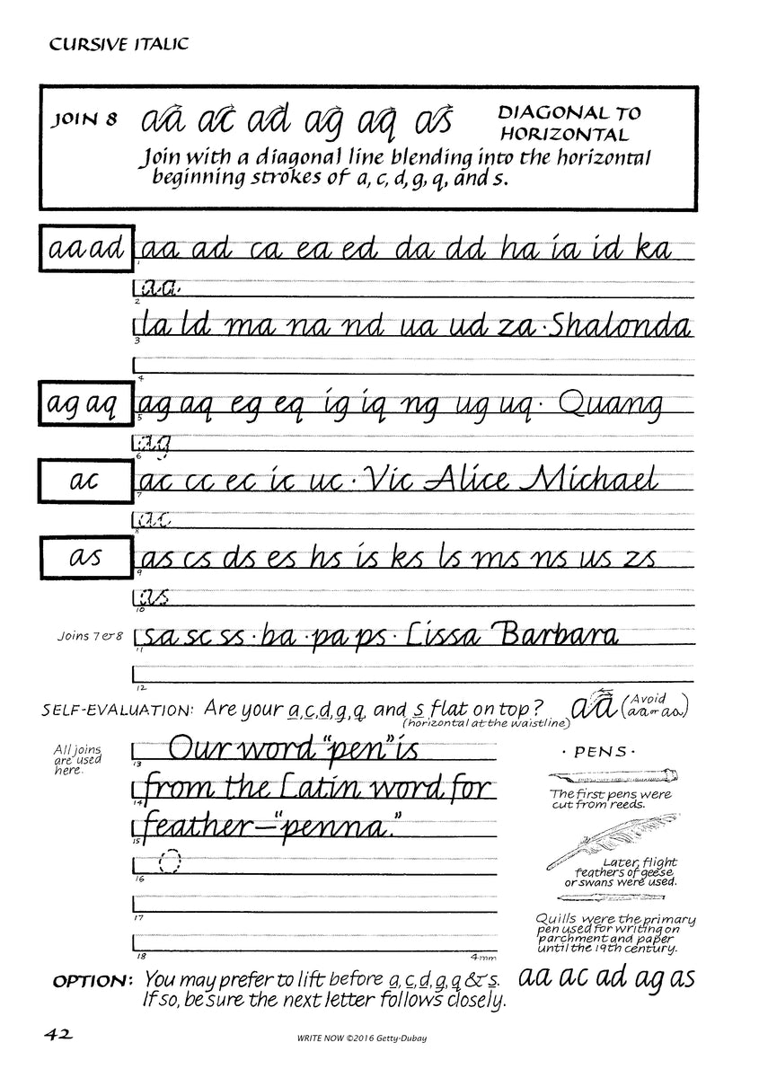 WRITE NOW The Getty Dubay Program For Handwriting Success Internation
