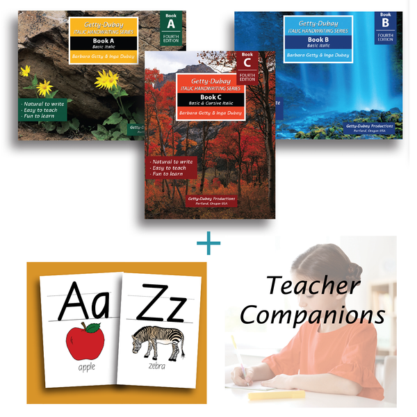 Getty-Dubay Basic Italic with Teacher Companions Bundle