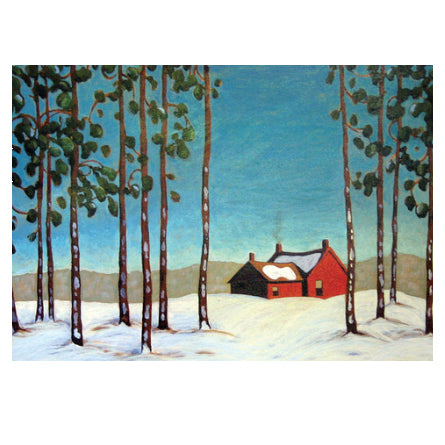 Greeting Card: Cabin in the Woods