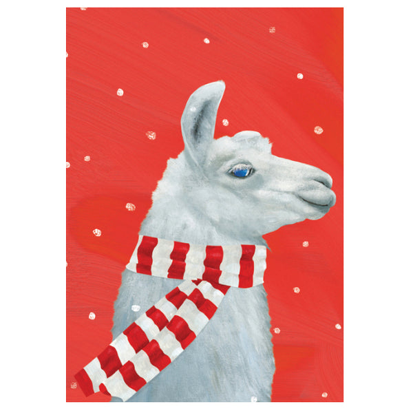 Greeting Card: Cozy Llama