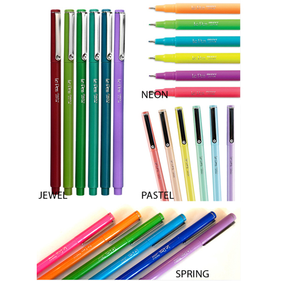 LePen Color Monoline Pen Sets – Handwriting Success