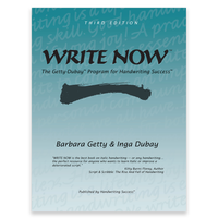 WRITE NOW™ the Getty-Dubay® Program for Handwriting Success™