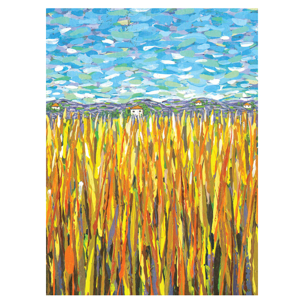 Greeting Card: Wheat Fields
