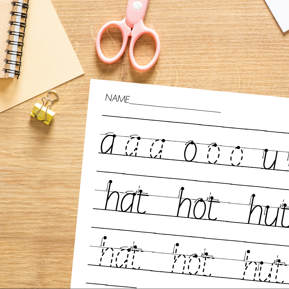 Getty-Dubay® Basic Italic Fonts – Handwriting Success