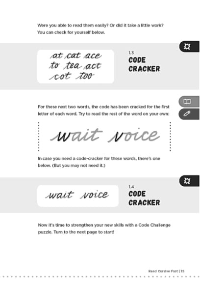 Read Cursive Fast – Handwriting Success