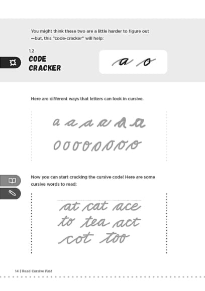 Hold Fast Cursive Script Read Cursive Fast – Handwriting Success
